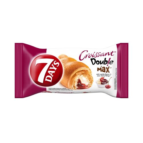 7Days double croissant meggy-vanília - 80g