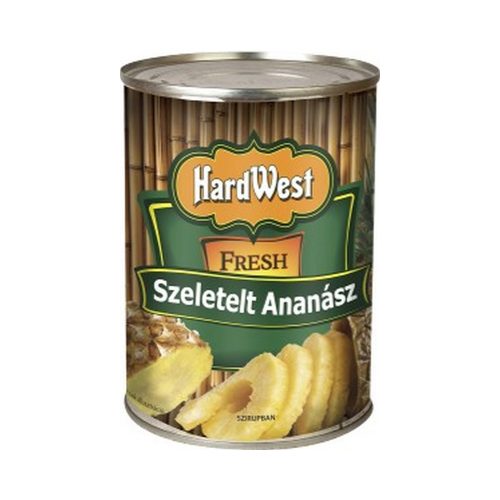 Hardwest körszeletes ananász - 565g