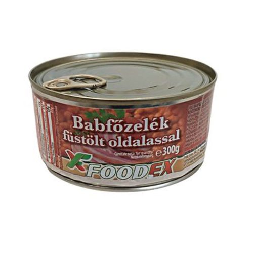 Babfőzelék füstölt oldalassal - 300g