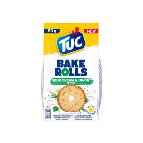 TUC Bake Rolls hagymás tejfölös - 80g