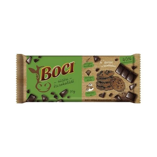 Boci sütési étcsokoládé - 90g