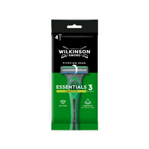 Wilkinson borotva Essentials Sensitive 3 pengéjű - 4db