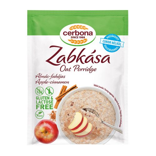 Cerbona zabkása almás-fahéjas, gluténmentes - 50g