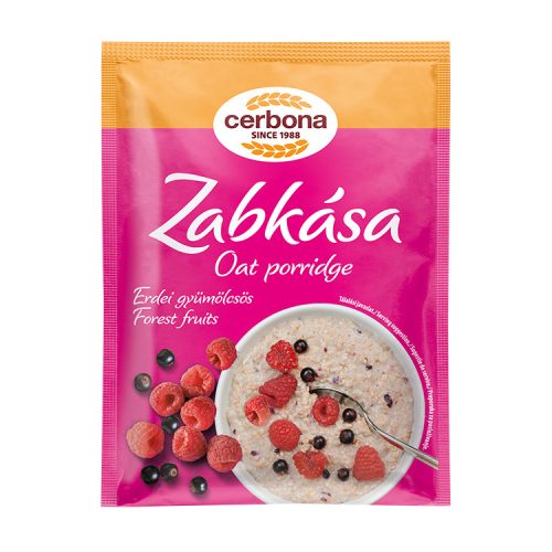 Cerbona zabkása erdei gyümölcsös - 55g