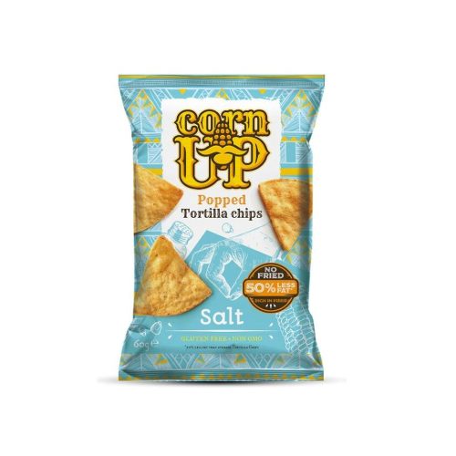 Corn Up tortilla chips tengeri sóval - 60g