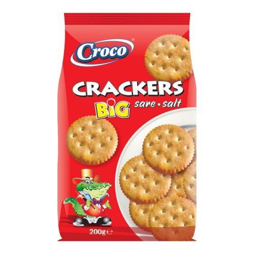 Croco Big kréker sós - 200g