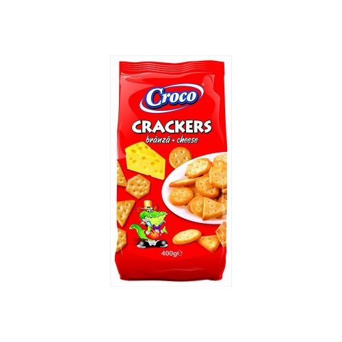 Croco kréker sajtos - 400g 