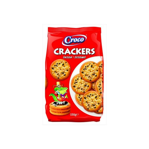 Croco kréker Szezámmagos - 150g