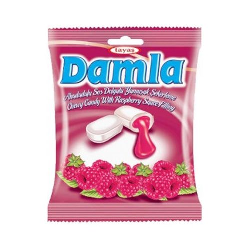 Damla cukor málna - 90g