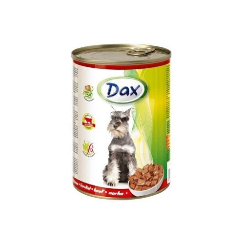 Dax marha ízesítésű nedves kutyaeledel - 415g