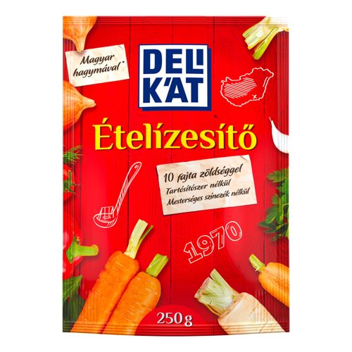 Delikát ételízesítő, jódozott só - 250 g