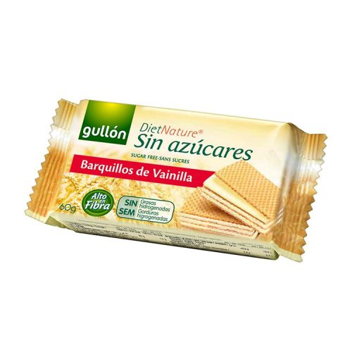 Gullon cukormentes nápolyi vaníliás - 60g