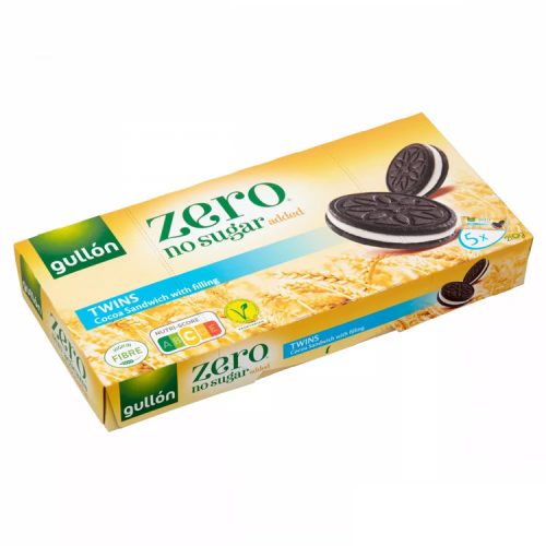 Gullon Twins töltött kakaós keksz (Oreo keksz) cukormentes - 210g