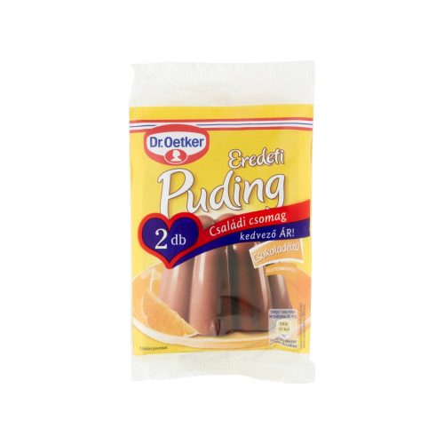 Dr.Oetker csokoládé puding családi - 2*44,5g