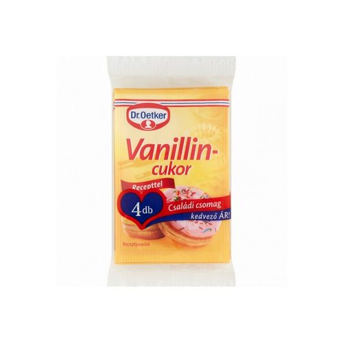 Dr.Oetker vanillincukor 4x8g - 32g