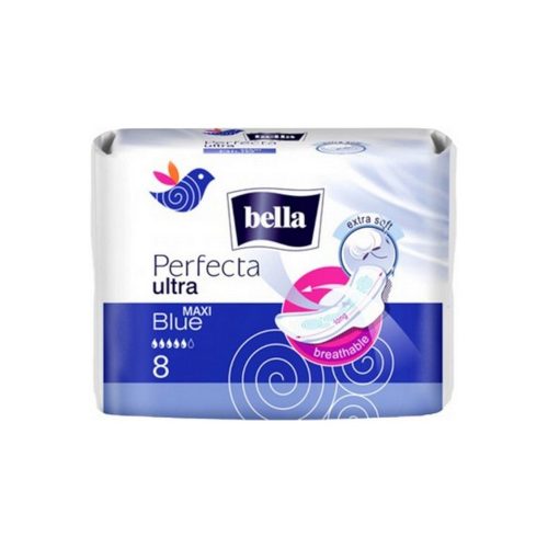 Bella Perfecta Maxi Blue egészségügyi betét - 8 db