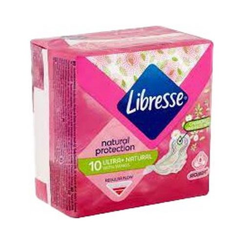 Libresse Aloe&Camomile Ultra Wings Normal egészségügyi betét - 10 db