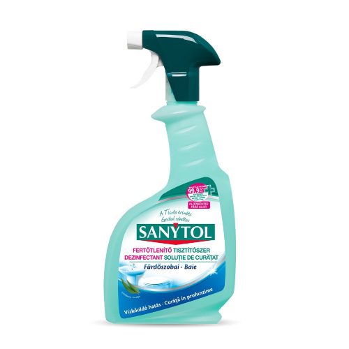 Sanytol fertőtlenítő fürdőszobai tisztító spray - 500ml