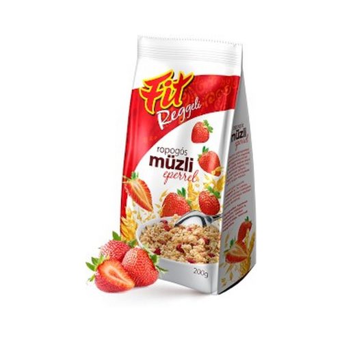 Fit reggeliző müzli eper - 200g