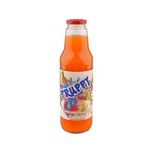 Fruppy banán-répa-alma ízű ital - 750ml