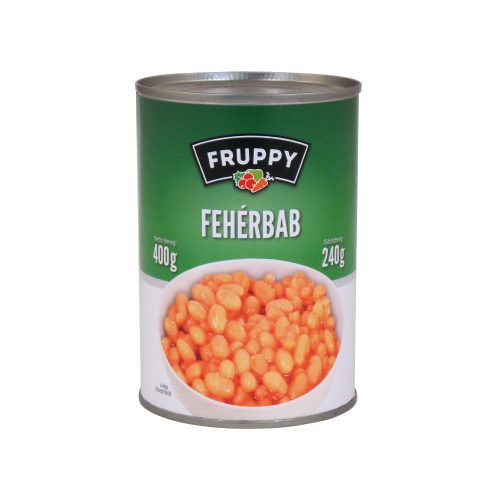 Fruppy fehérbab - 400g