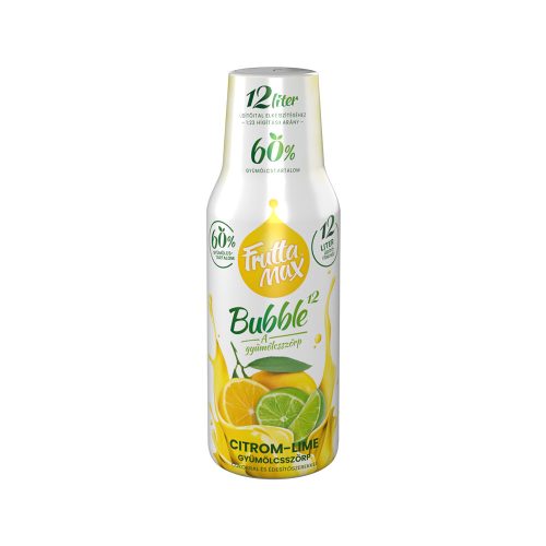 Fruttamax Citrom-Lime ízű Gyümölcsszörp - 500Ml