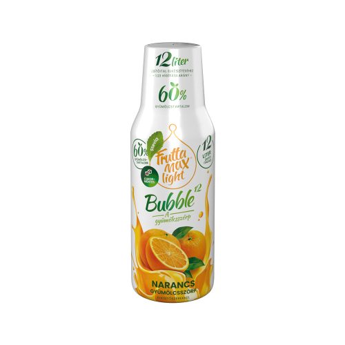 Fruttamax Light Narancs ízű Gyümölcsszörp - 500Ml