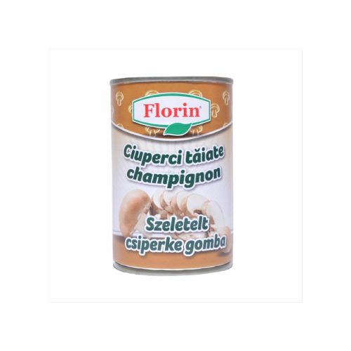 Florin szeletelt csiperke gomba - 314ml