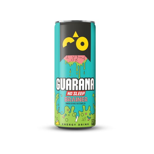 Guarana Brainer mangó energiaital - 250ml