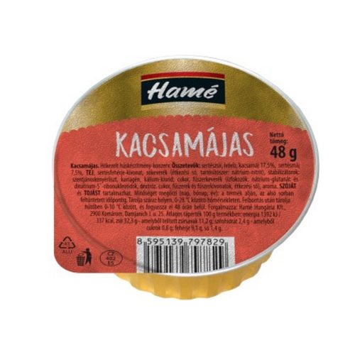 Hamé kacsamájas - 48g