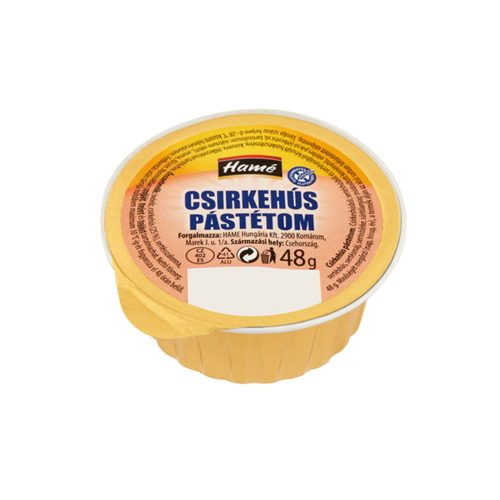 Hamé csirkehús pástétom - 48g