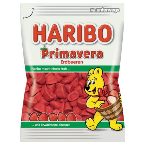 Haribo gumicukor eper habosított - 100g