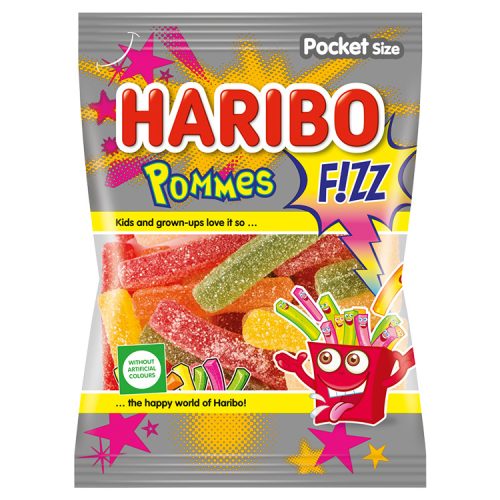 Haribo gumicukor pomes fizz - 100g