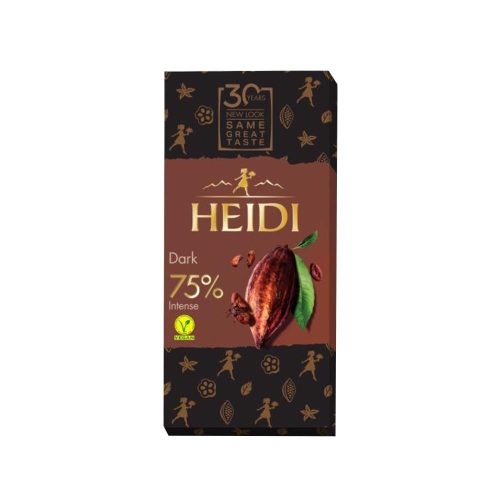 Heidi táblás étcsokoládé 75% kakaó - 80g