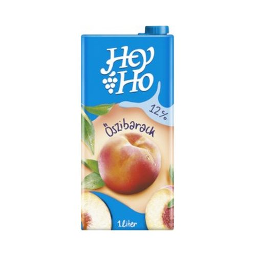 Hey-Ho őszibarack ízű gyümölcslé 12% - 1000ml