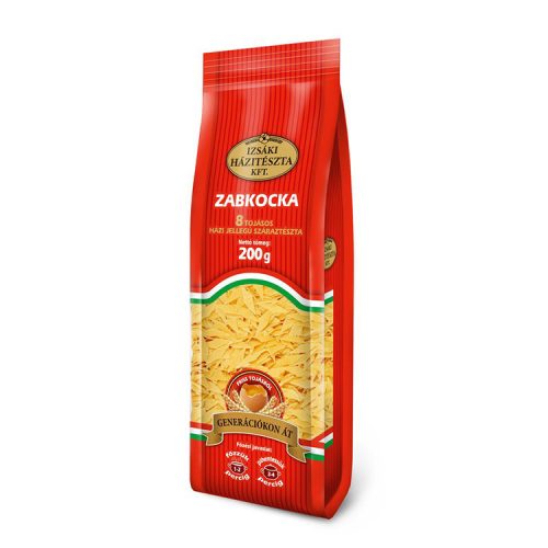 Izsáki 8 tojásos tészta zabkocka - 200g