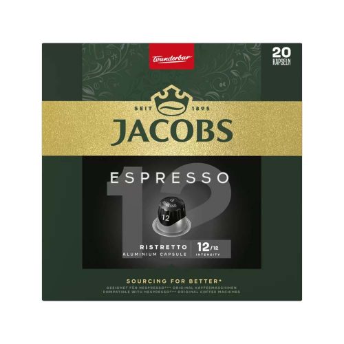 Jacobs kapszula Espresso Ristretto 20db - 104g