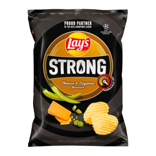 Lays chips strong sajt&cayenne - 55 g