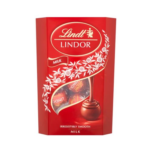 Lindor tejcsokoládé golyók díszdobozban - 50g