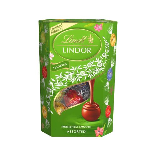 Lindor Limited Edition Green vegyes csokoládégolyók - 200g