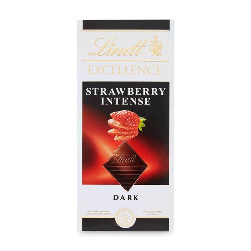 Lindt Excellence Strawberry étcsokoládé - 100g