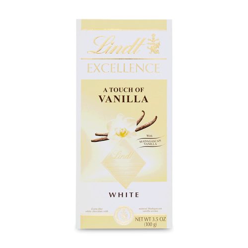 Lindt Excellence White Vanilla fehércsokoládé - 100 g