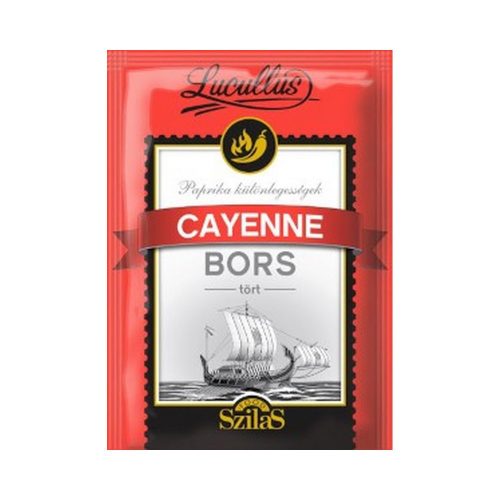 Lucullus cayanne bors tört - 20g