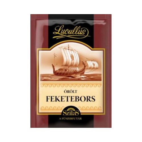 Lucullus feketebors őrölt - 20g