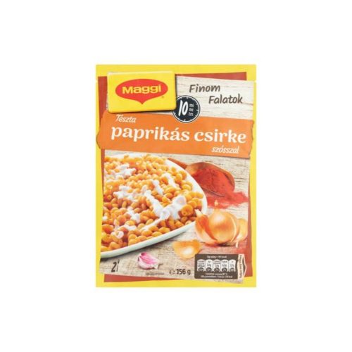 Maggi párperc tészta paprikás csirke - 156g