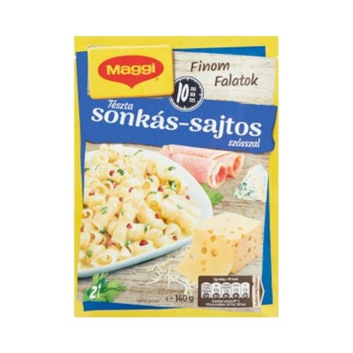 Maggi párperc tészta sonkás sajtos - 140g