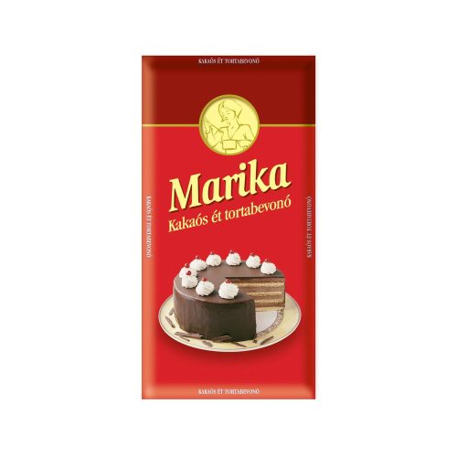 Marika étcsokoládés tortabevonó - 90g