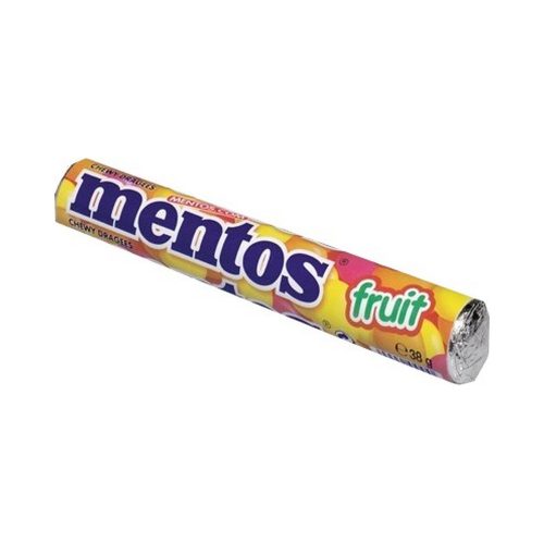 Mentos cukorka gyümölcsös - 38 g