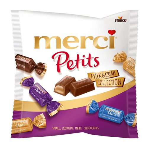 Merci petits milk&cream collection tejcsokoládé - 125g