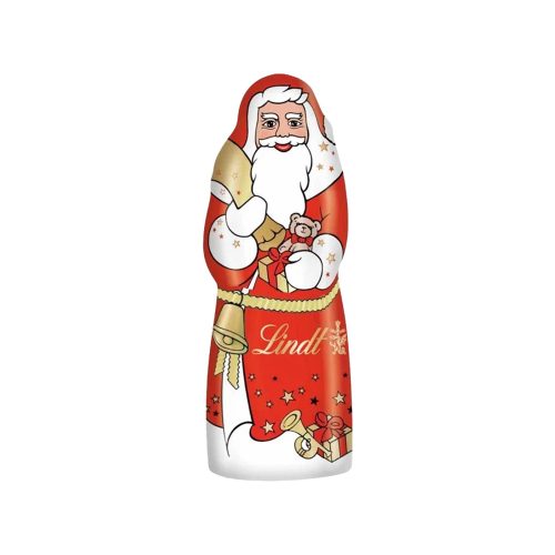 Lindt Santa Claus tejcsokoládé mikulás figura - 40 g